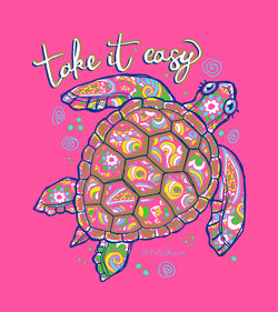 Glitter Turtle - Short Sleeve